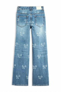 Katie J Nyc - Junior Chicago Distressed Low Rise Jeans