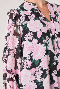 Sugarlips - Angelica Raj Ruffle Blouse
