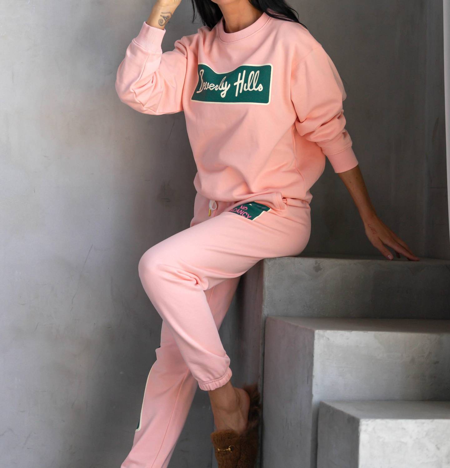 Care Tucker - Beverly Hills Classic Crewneck Sweatshirt
