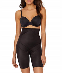 Miraclesuit Instant Tummy Tuck Hi-waist Thigh Slimmer Shapewear in black - women's intimate