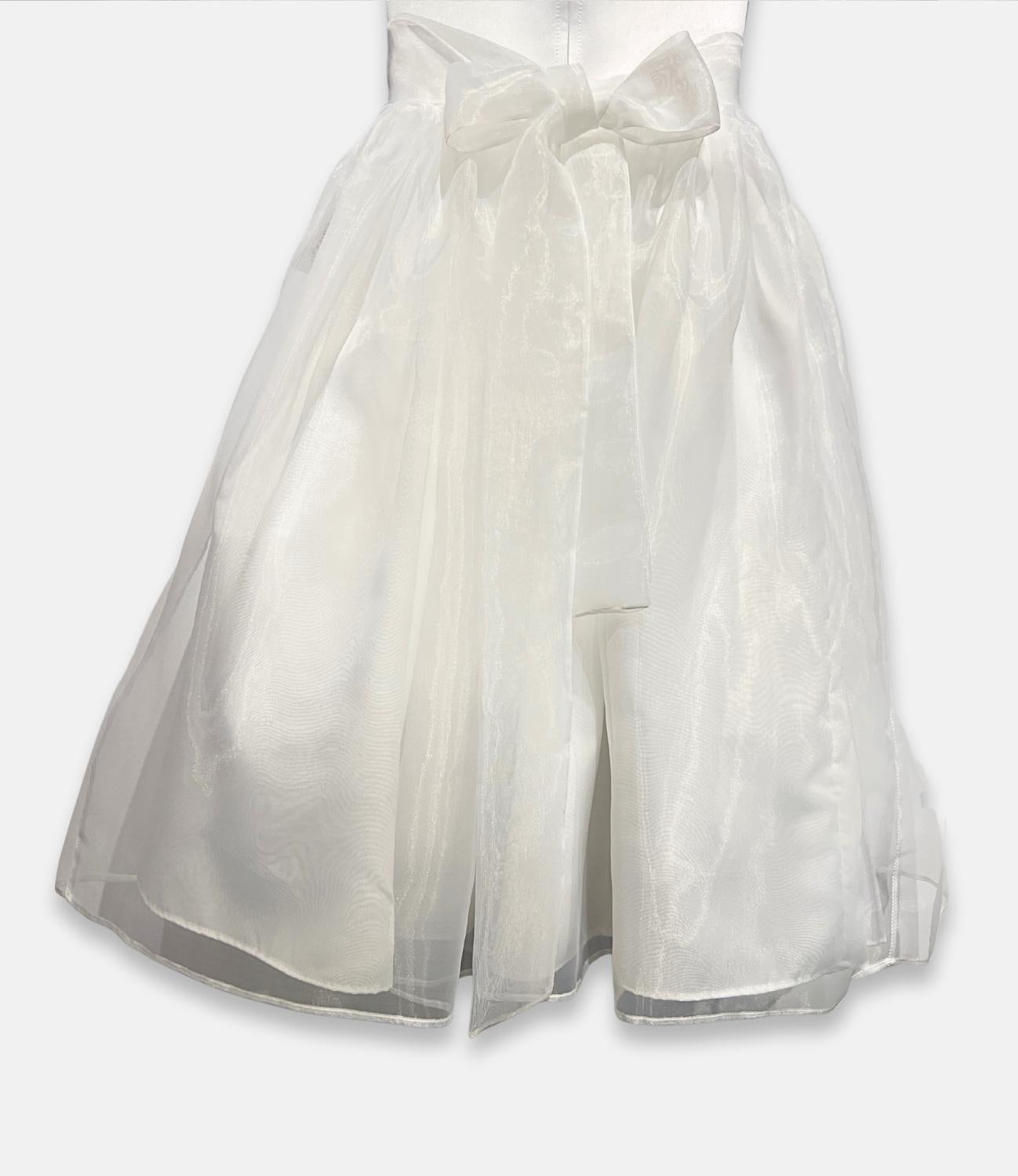 Tha Canadian Profile - Communion Dress With Italian Organza