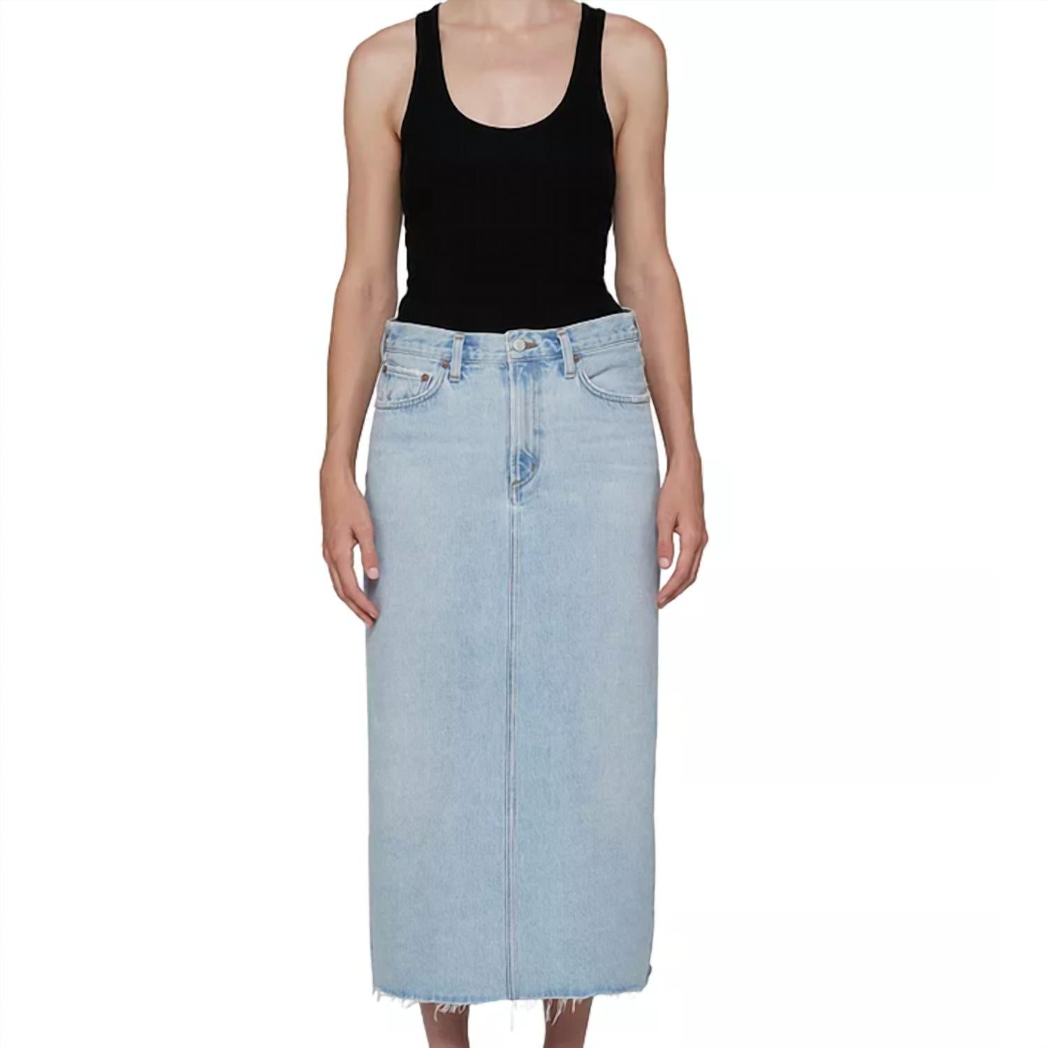 AGOLDE Women's Della Skirt in practice - women's skirt - view 4
