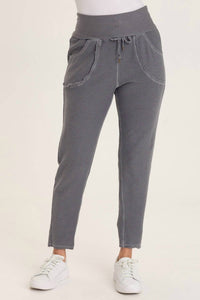 Wearables Kiefer Slim Pant in grey - women's pants - detail view