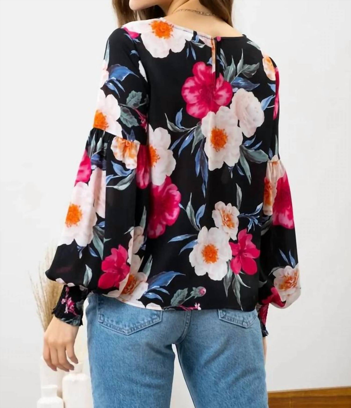 Blu Pepper - Enchanted Floral Blouse