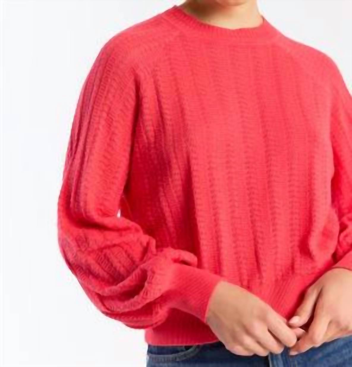 Brodie Cashmere - Stitch Raglan Tee