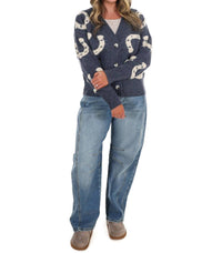 Ee:Some - Hoof & Thread Horseshoe Cardigan