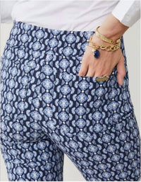 Spartina 449 - Maren Kick Flare Pant Marsh Boardwalk Ikat Geo