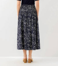 Karen Kane - Smocked Waist Midi Skirt