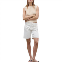 CLOSED Women's Jinnie Shorts in white - women's shorts - alternate view