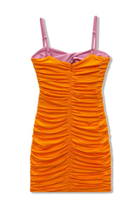 Katie J Nyc - Women's Ariana Double Twist Front Ruched Dress