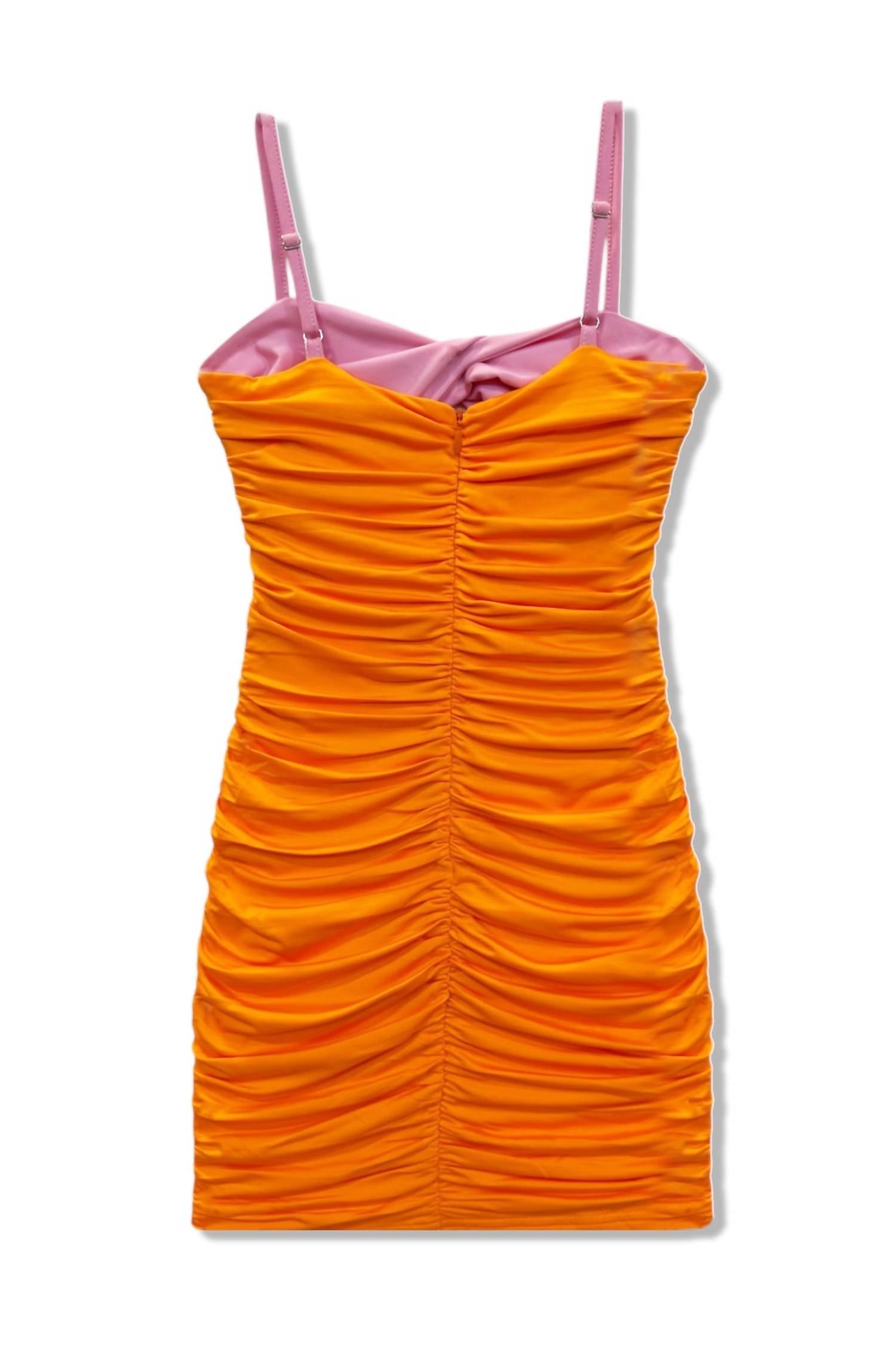 Katie J Nyc - Women's Ariana Double Twist Front Ruched Dress