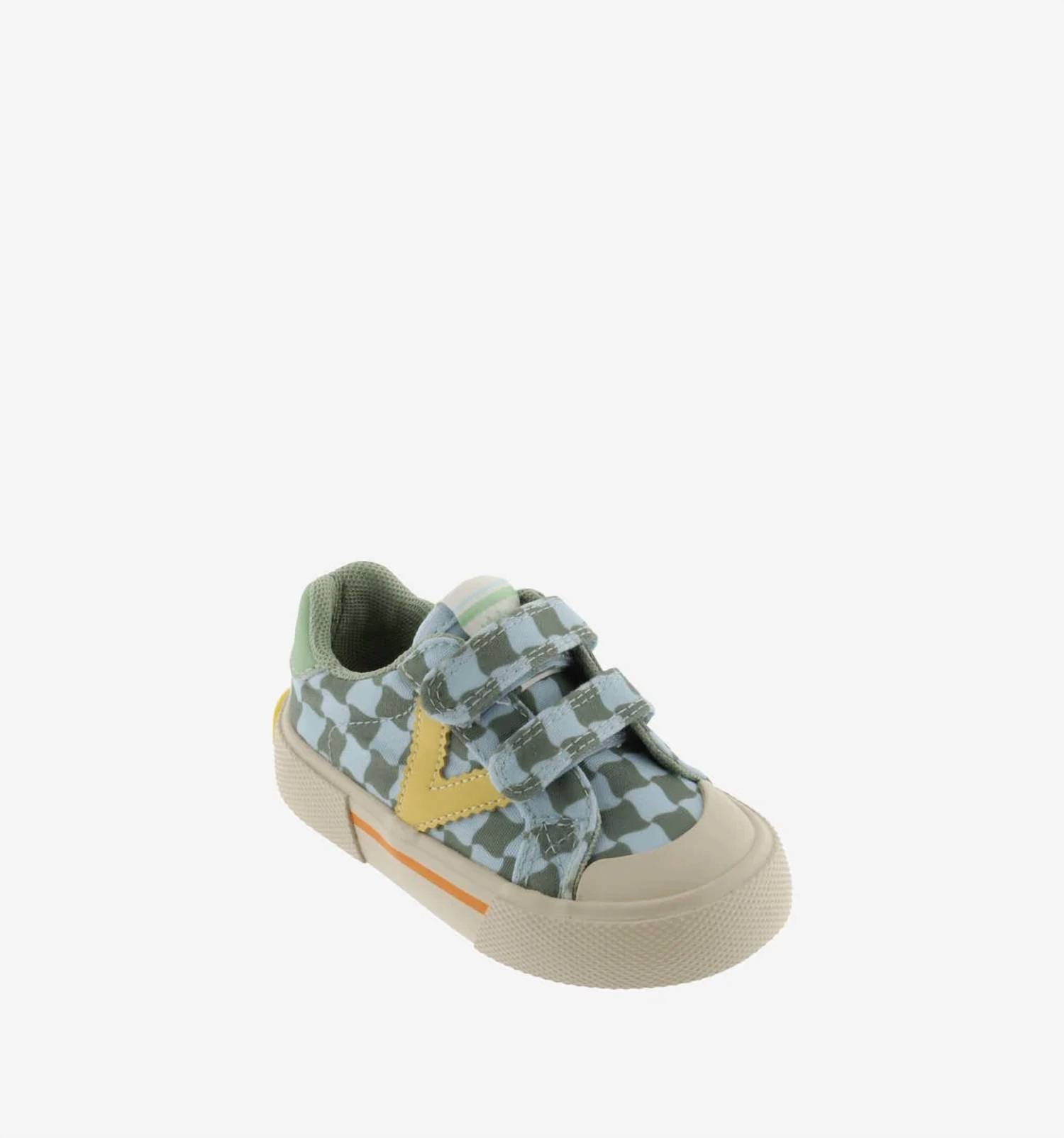 Victoria - Kid's Tribu Wide Fit Split Leather Sneaker