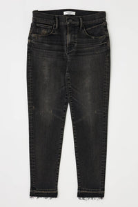 Moussy Framingham Skinny Jean in light black - women's jeans - view 5