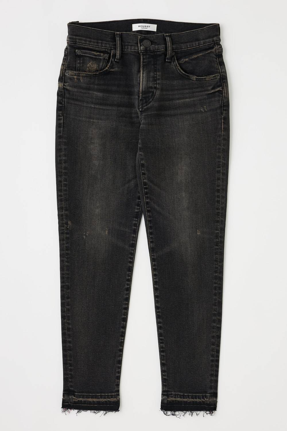 Moussy Framingham Skinny Jean in light black - women's jeans - view 5