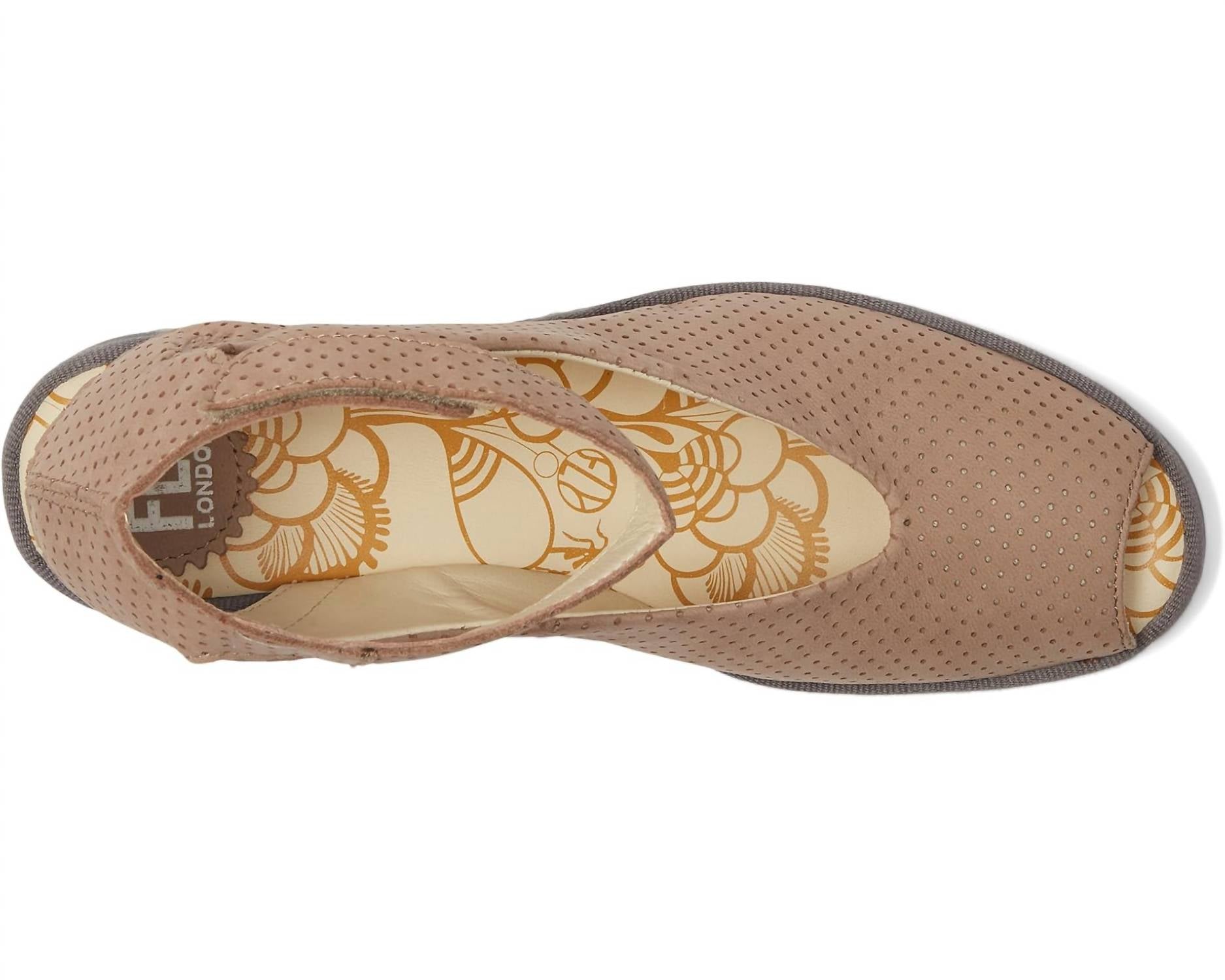 Fly London - Women's Yala376fly Perf Wedge Sandal