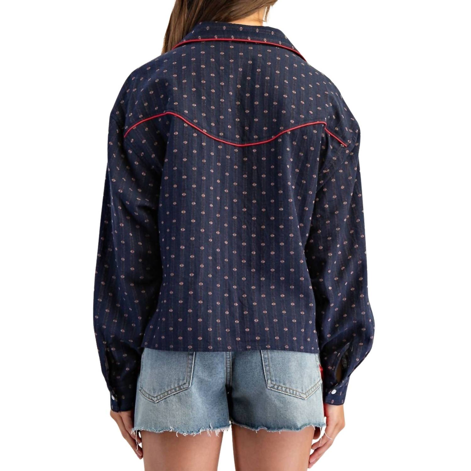 Style Usa - Western Embroidered Shirt
