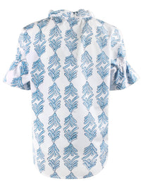 Finley - Crosby Palmetto Print Top