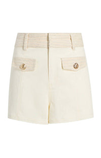 Cinq A Sept - Braided Tweed Gaelle Shorts