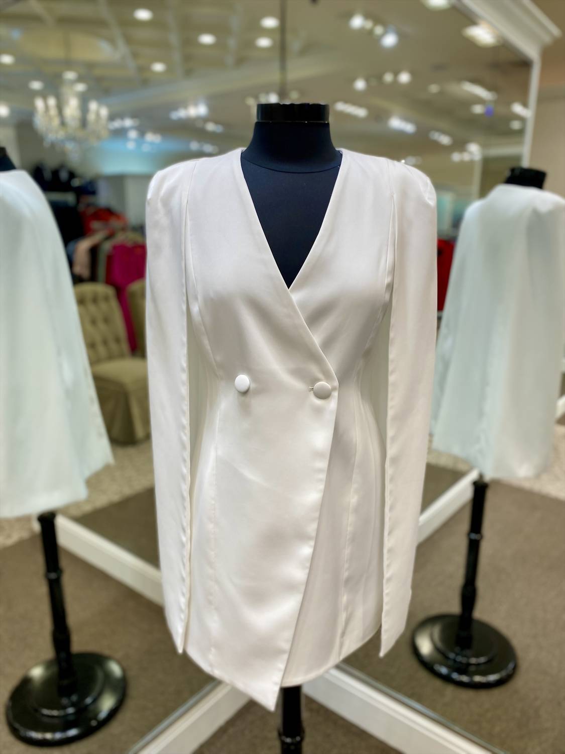 Adelyn Rae - Women's Cape Dress