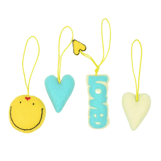 Kerri Rosenthal - GOOD LOVE ORNAMENTS SET