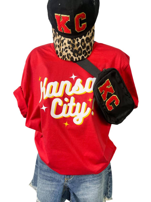 The Red Rival - Adult Retro Kansas City Graphic Tee Top