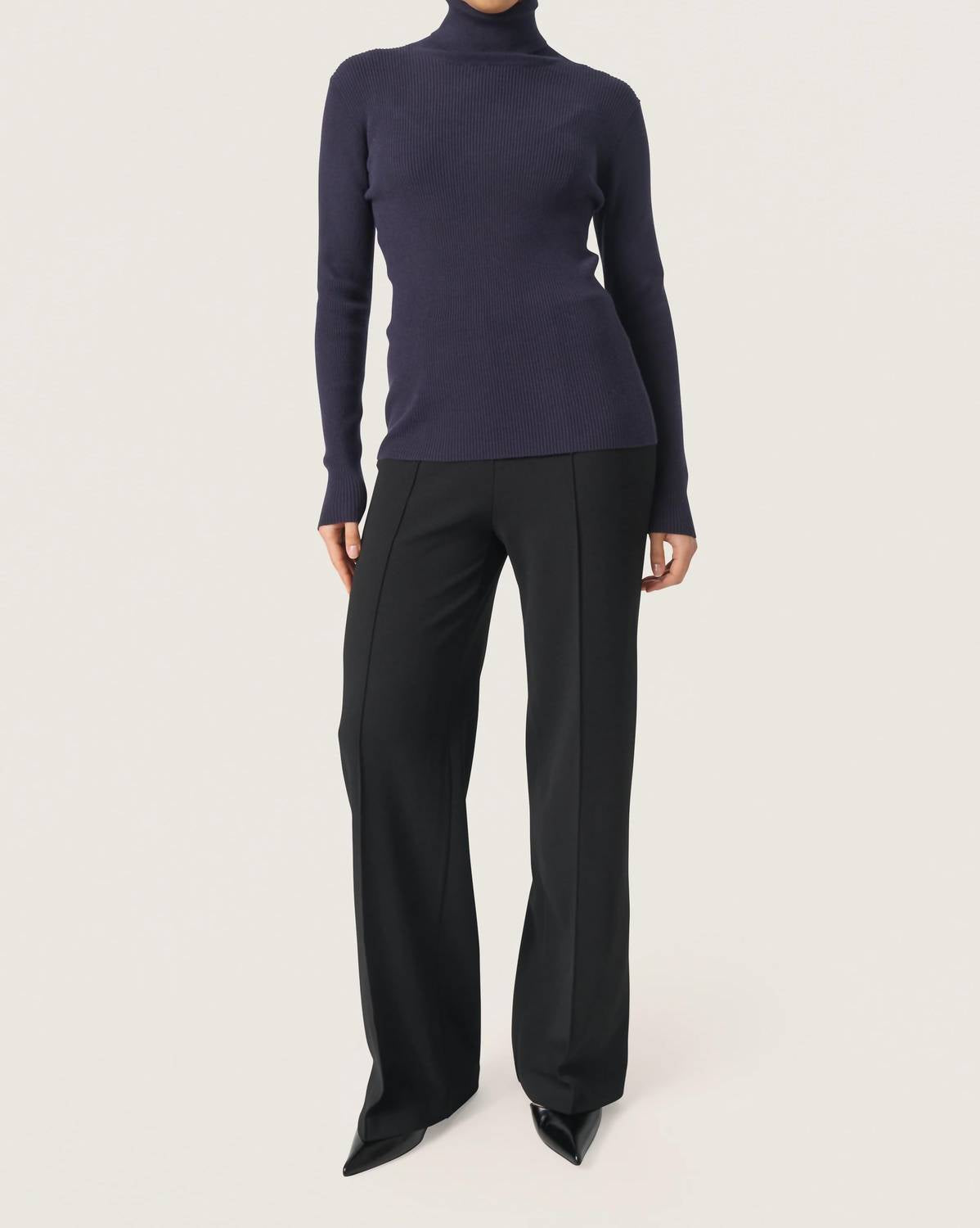 Soaked In Luxury - Sina Rollneck Slim Fit Pullover