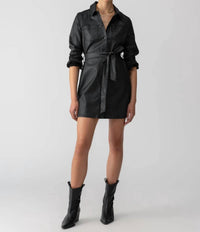 Sanctuary - Coated Denim Dress
