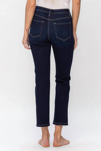 Vervet By Flying Monkey - High Rise Ankle Slim Straight Jeans