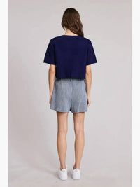 Flat White - Priscilla Short Sleeve Cardigan