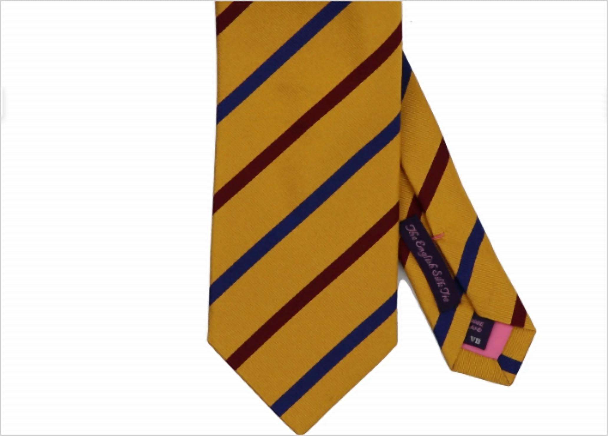 Seaward & Stearn - Men's Faber Repp Stripe Necktie