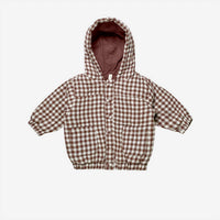 Quincy Mae - Hooded Woven Jacket