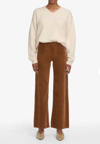 Frame - Le Slim Palazzo Modernist Pocket Pants