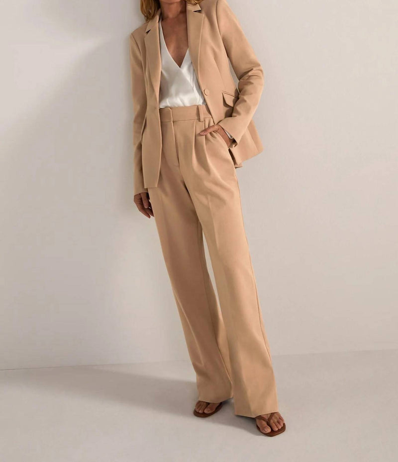 Favorite Daughter Favorite Wide Leg Pants in beige 1 - women's pants