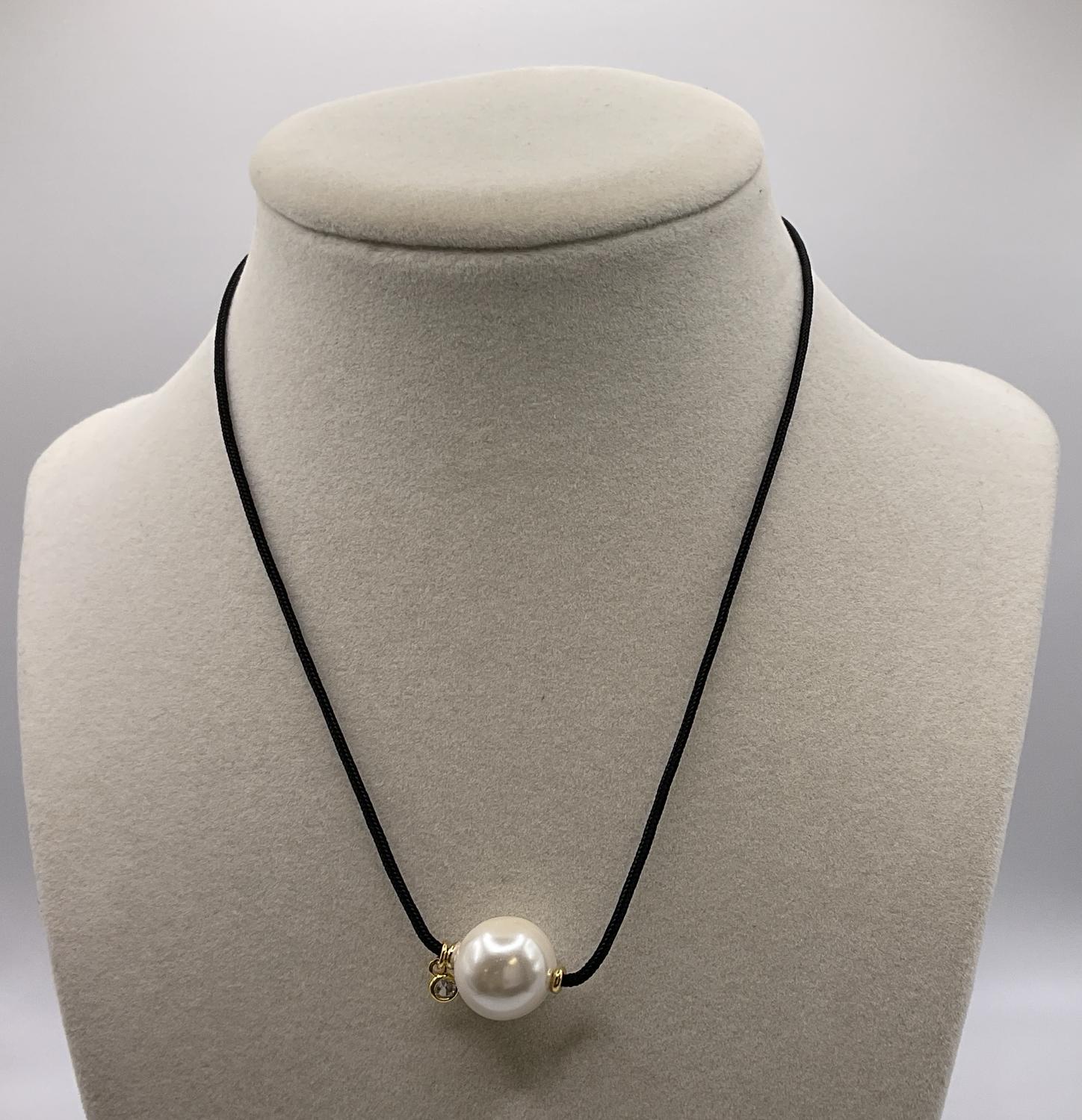 Aguasanta - Women's Adjustable Necklace With Big Pearl