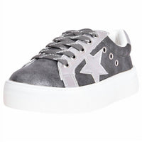MIA Kids Sparkle Sneaker in pewter comet - kids' sneaker