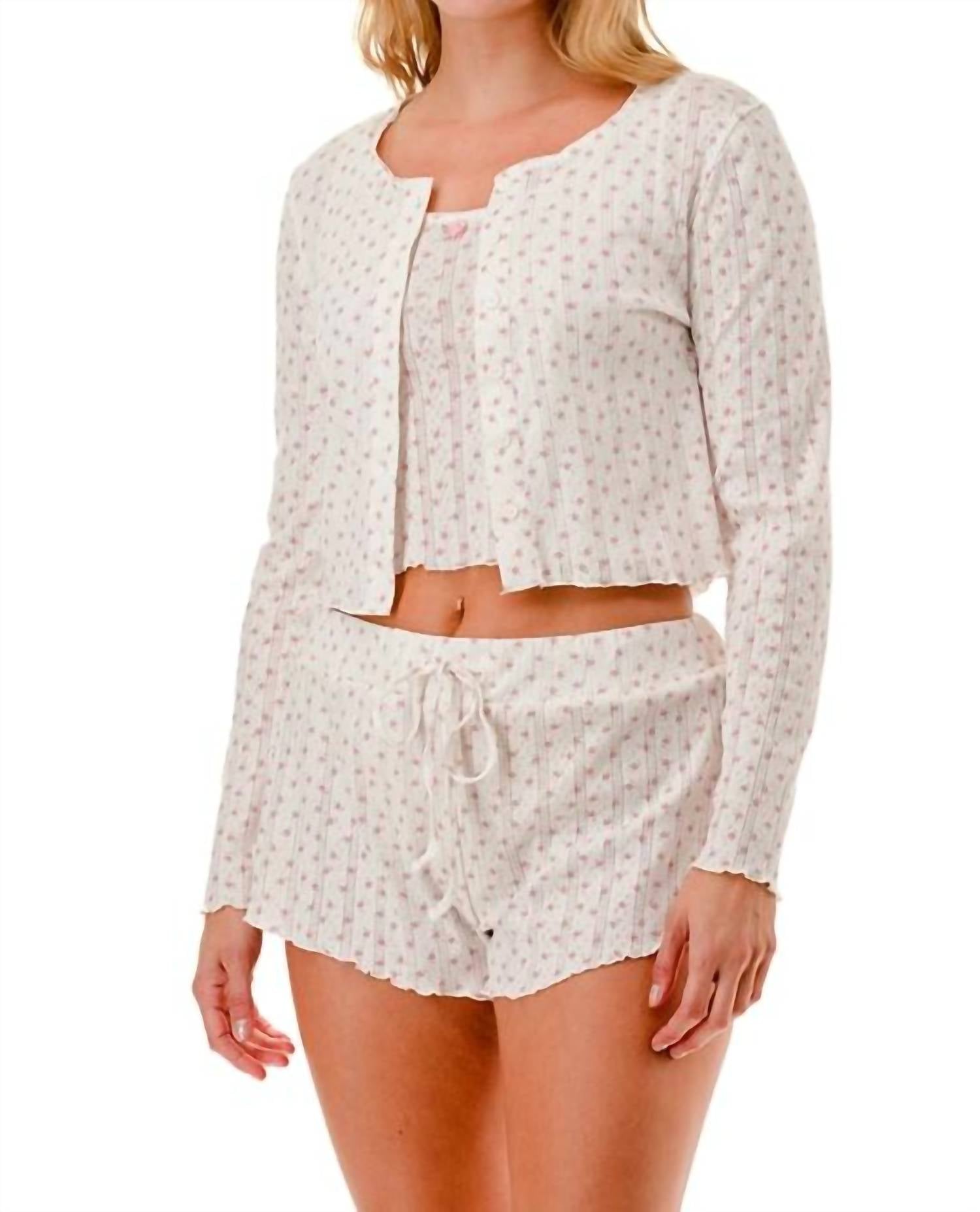 Marcus Adler - Cardigan Loungewear Set
