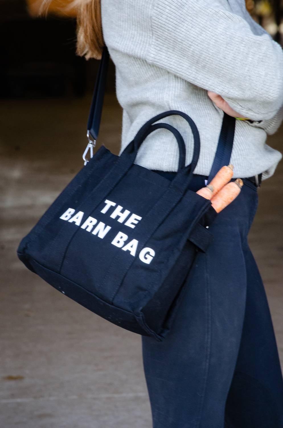Stylish In The Saddle - Women's The Barn Bag Crossbody Tote