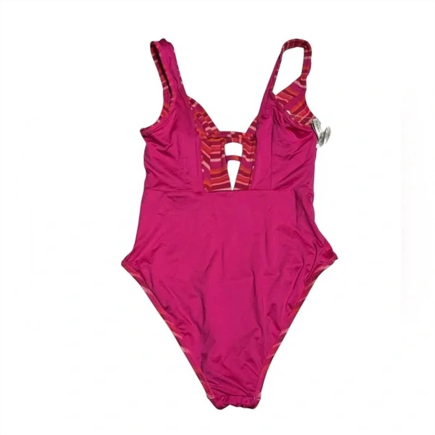 Trina Turk - Marai Halter Plunge One Piece Swimsuit