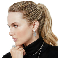 Brighton - Women's Athena Scalloped Post Drop Earrings
