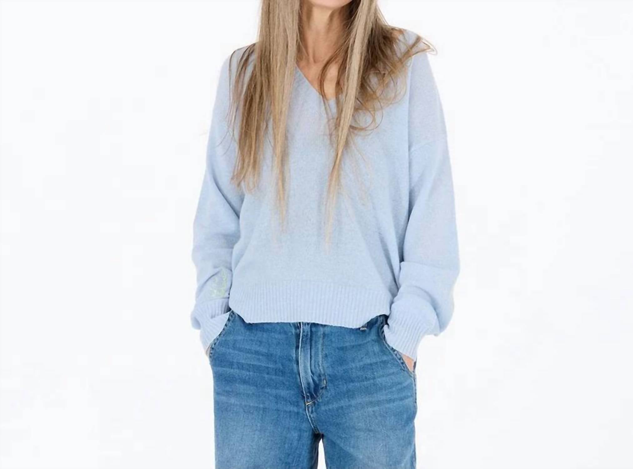 Kerri Rosenthal - Deep V-neck On And On Sweater