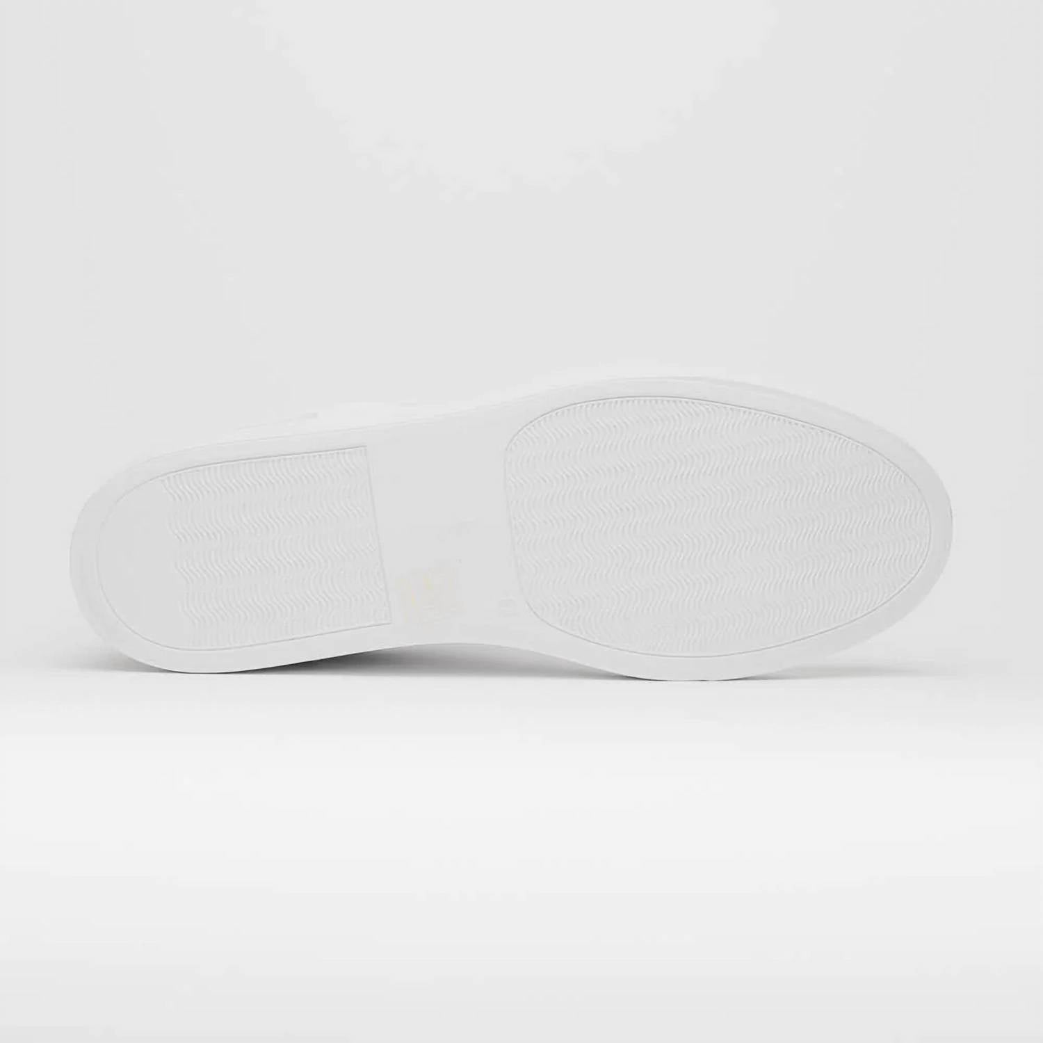 Zelli Italia - Men's Spettacolare Italian Pebble Grain Calfskin Slip On Sneaker