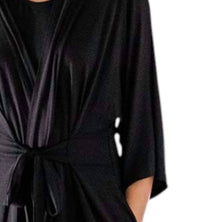 Yala - Nina Elbow Sleeve Belted Bamboo Robe