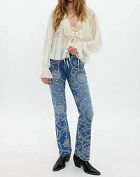 Driftwood - Kelly Embroidered Bootcut Jeans