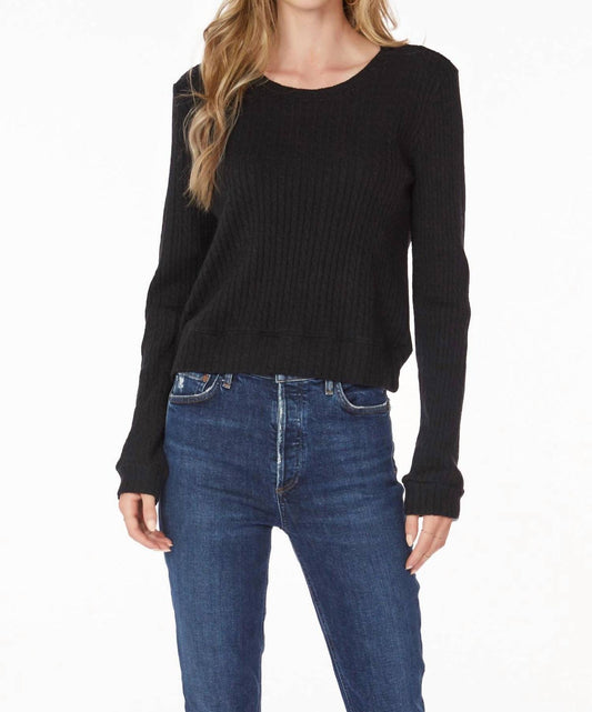 Bobi - Crewneck Pullover Cable Knit