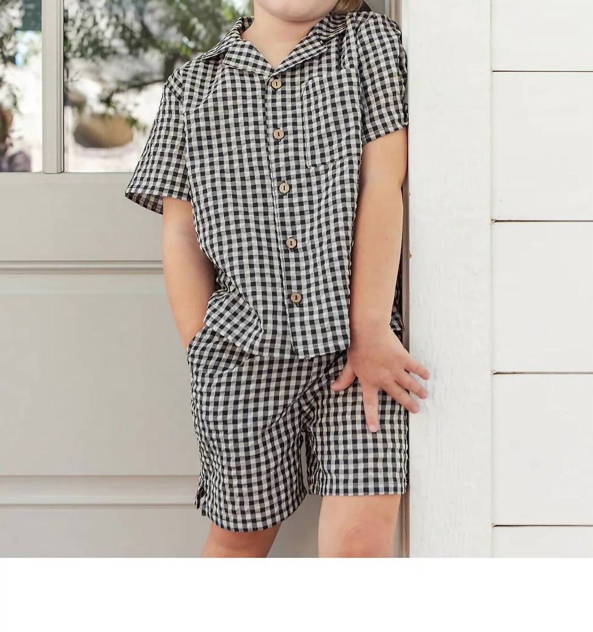 Rylee + Cru - Lapel Collared Shirt