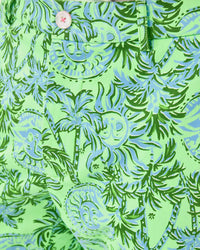 Lilly Pulitzer Stuff Mizner Stretch Pant - 34" in cool mint catchin rays - men's pants - alternate view