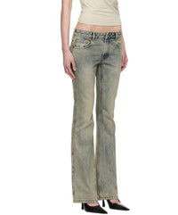 Entire Studios - Unisex Slim-flared Cotton Jeans