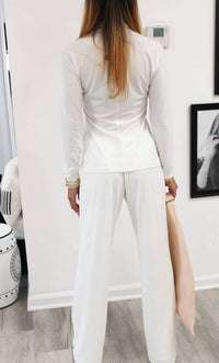 Joeffer Caoc - Funnel Neck Top