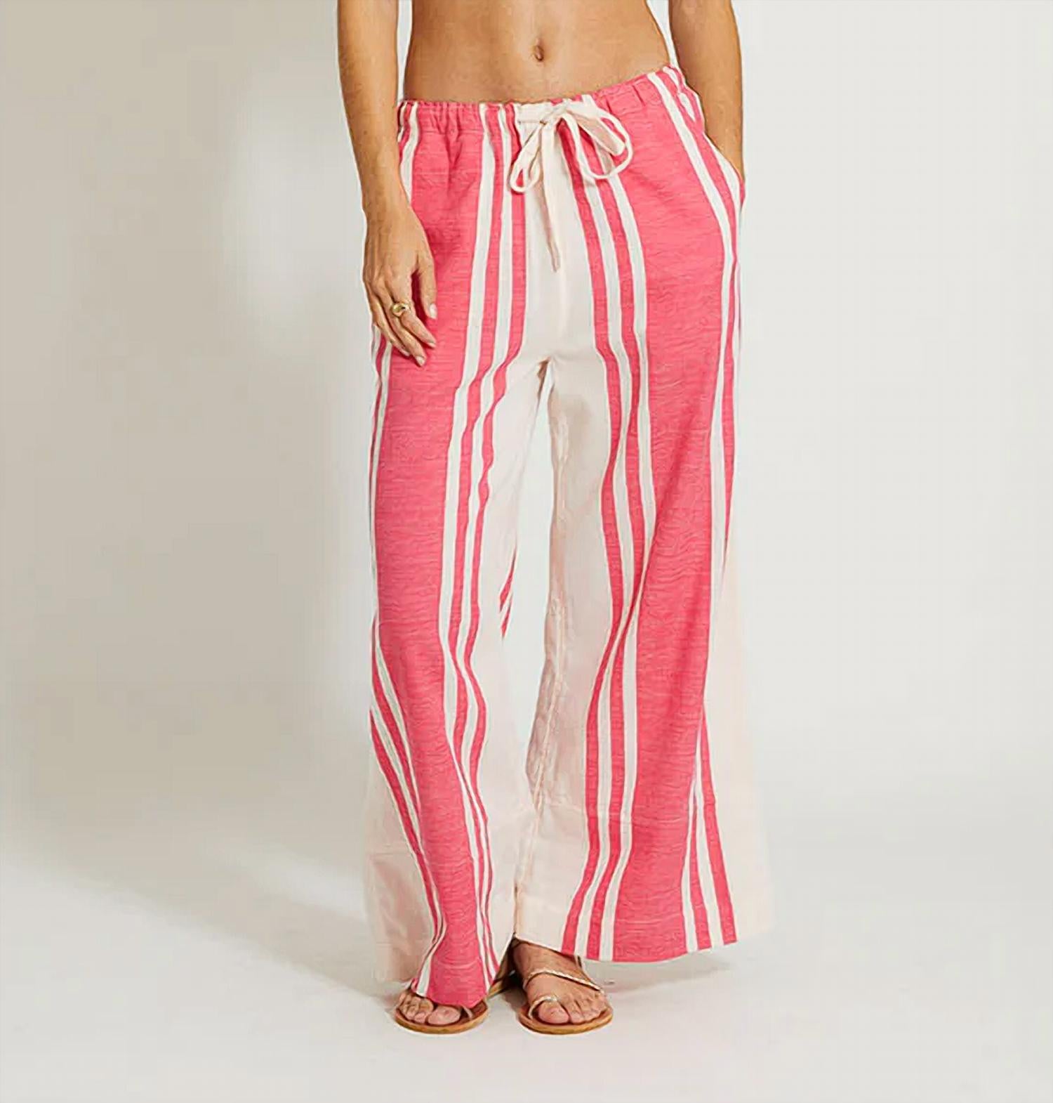 LEMLEM Desta Pant in ayelu fragaria - women's pants