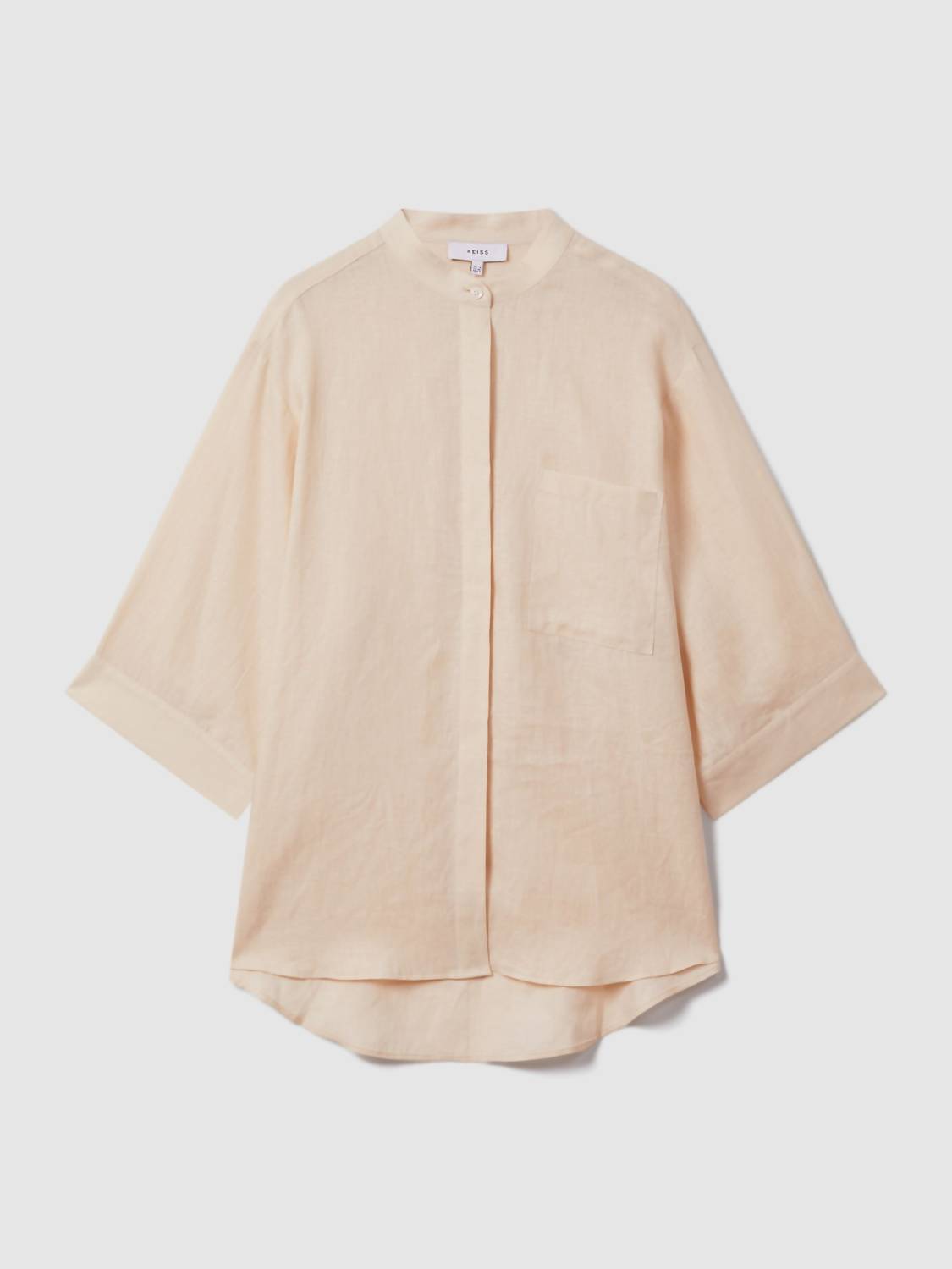 Reiss - Winona Linen Button Down Shirt